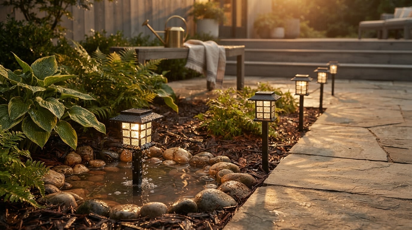 Is Solar Yard Glow Waterproof or Just Water-Resistant?
