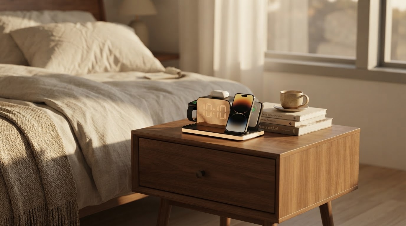 ChargeDock Plus Review: Solve Your Bedside Cable Nightmare