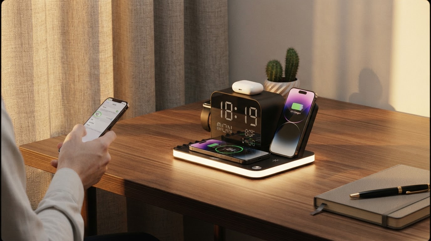 The ChargeDock Plus Multi-Device Efficiency Framework