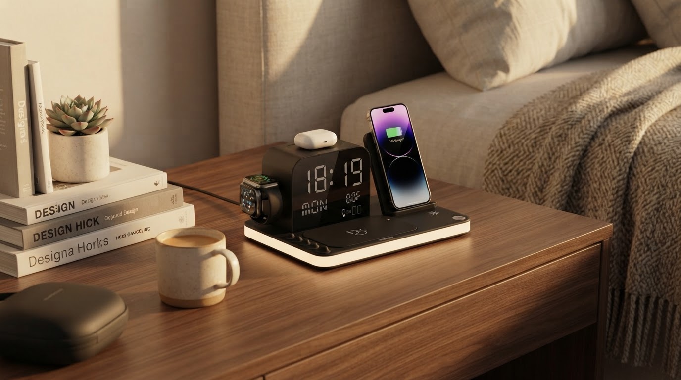 How to Set Up the ChargeDock Plus for an Aesthetic Bedroom Desk