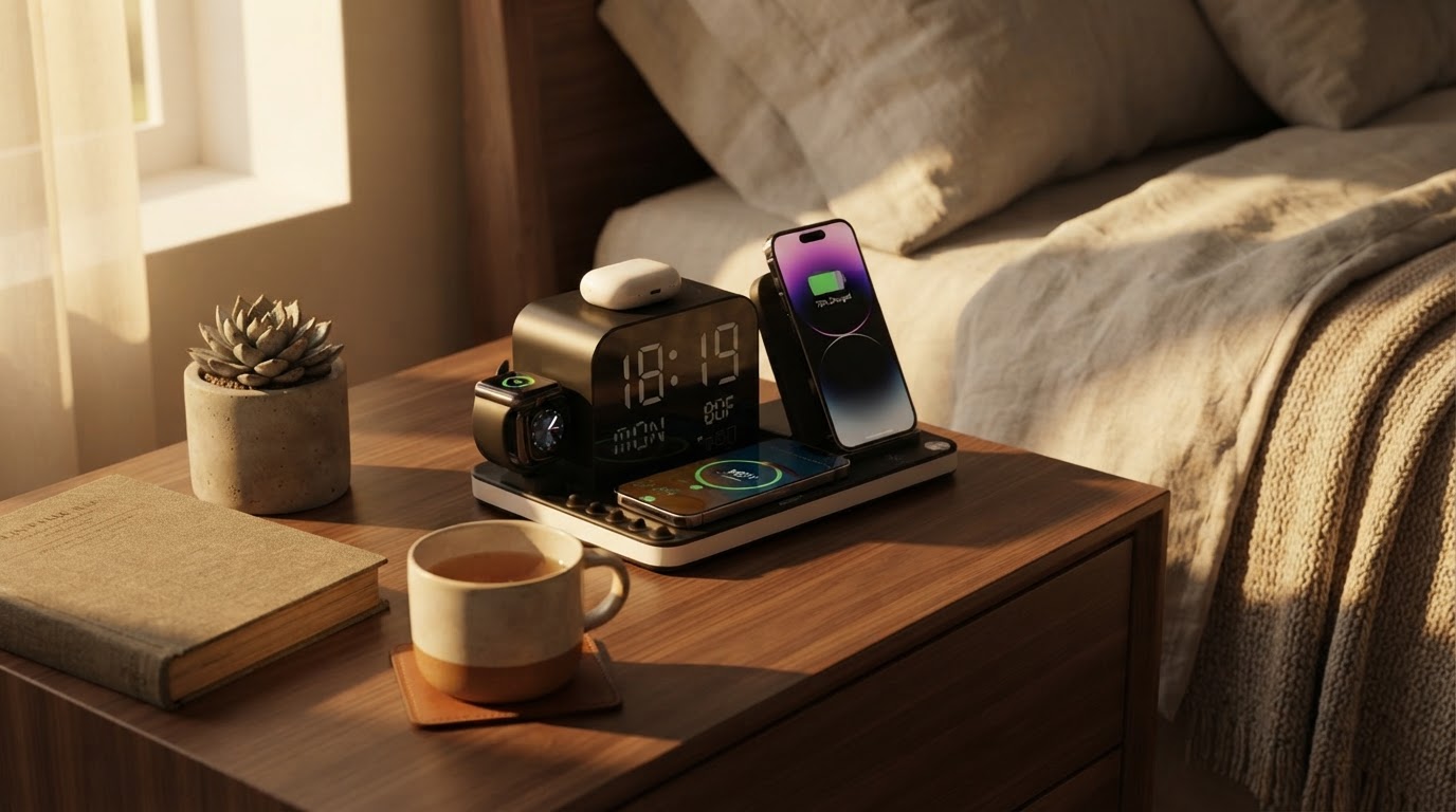 Optimizing Sleep with ChargeDock Plus Nightstand Chargers