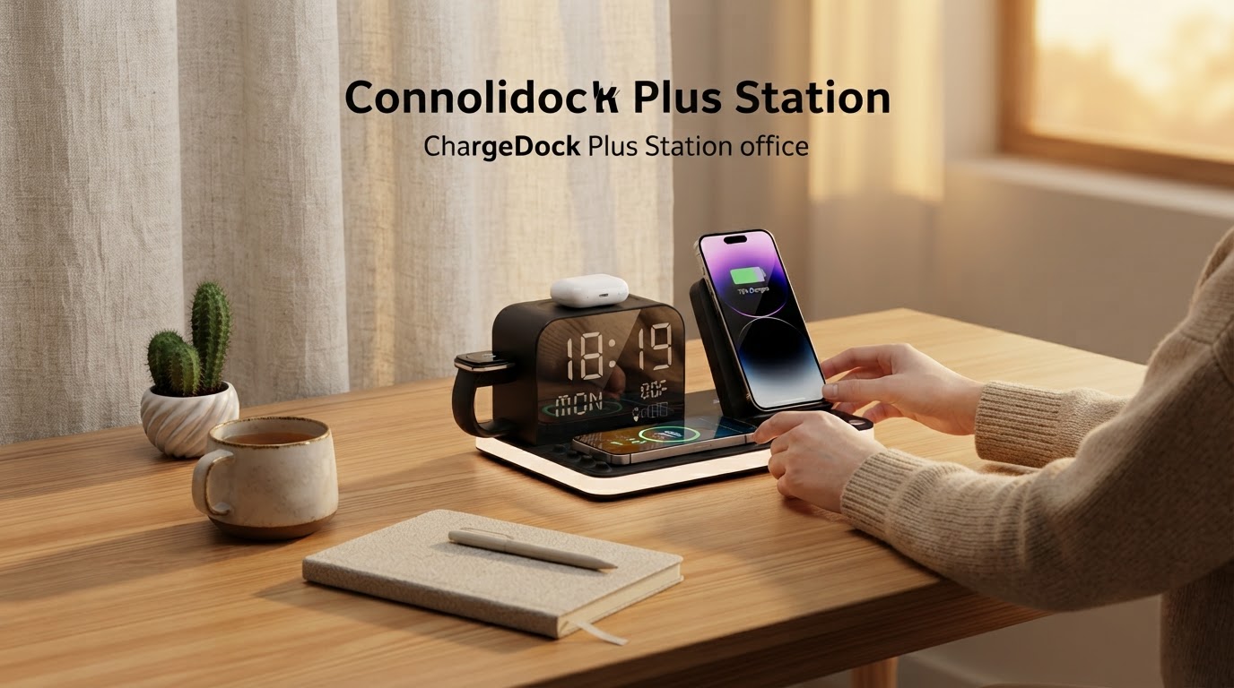 Minimalist Design Trends Favor the ChargeDock Plus Station