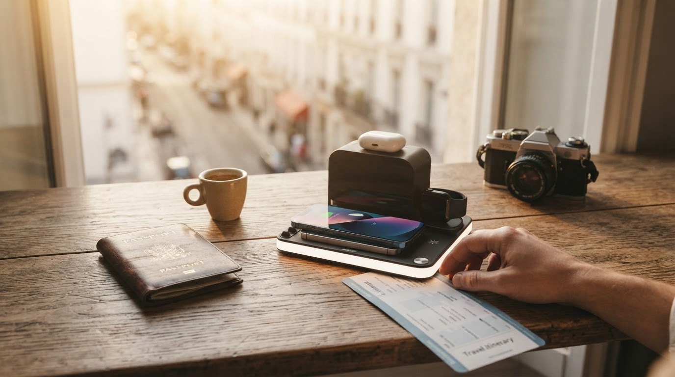 Selecting a ChargeDock Plus Foldable Station for Travel