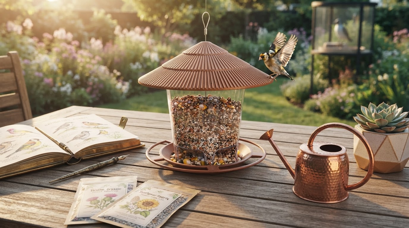 Optimizing Backyard Habitats with Solar Lantern Feeder Technology
