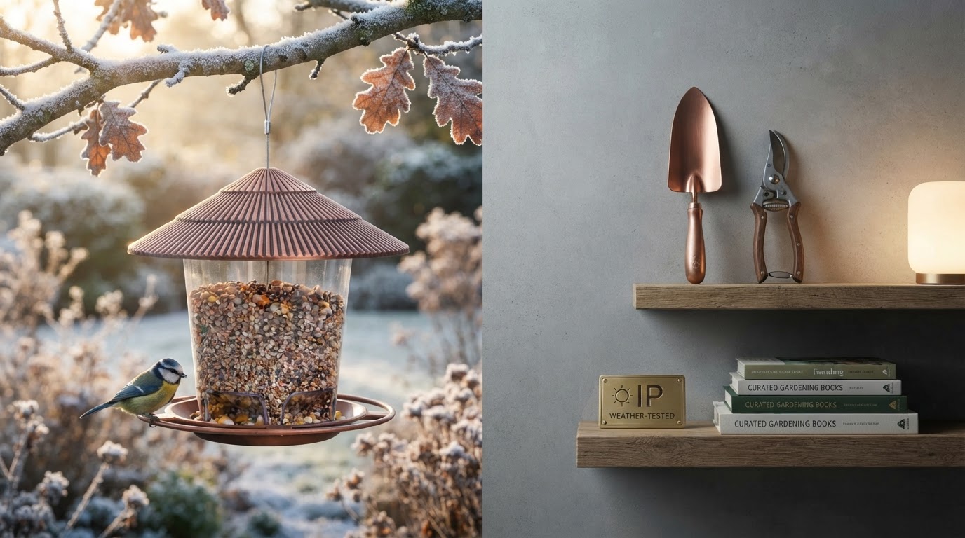 Is a copper Solar Lantern Feeder durable enough for winter?