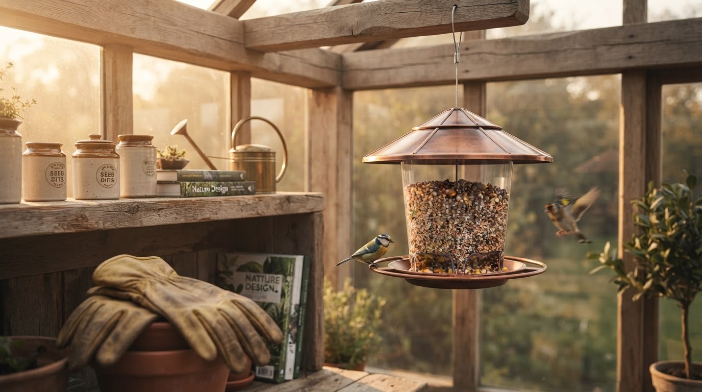 Is the Copper Solar Lantern Feeder a Durable Choice?