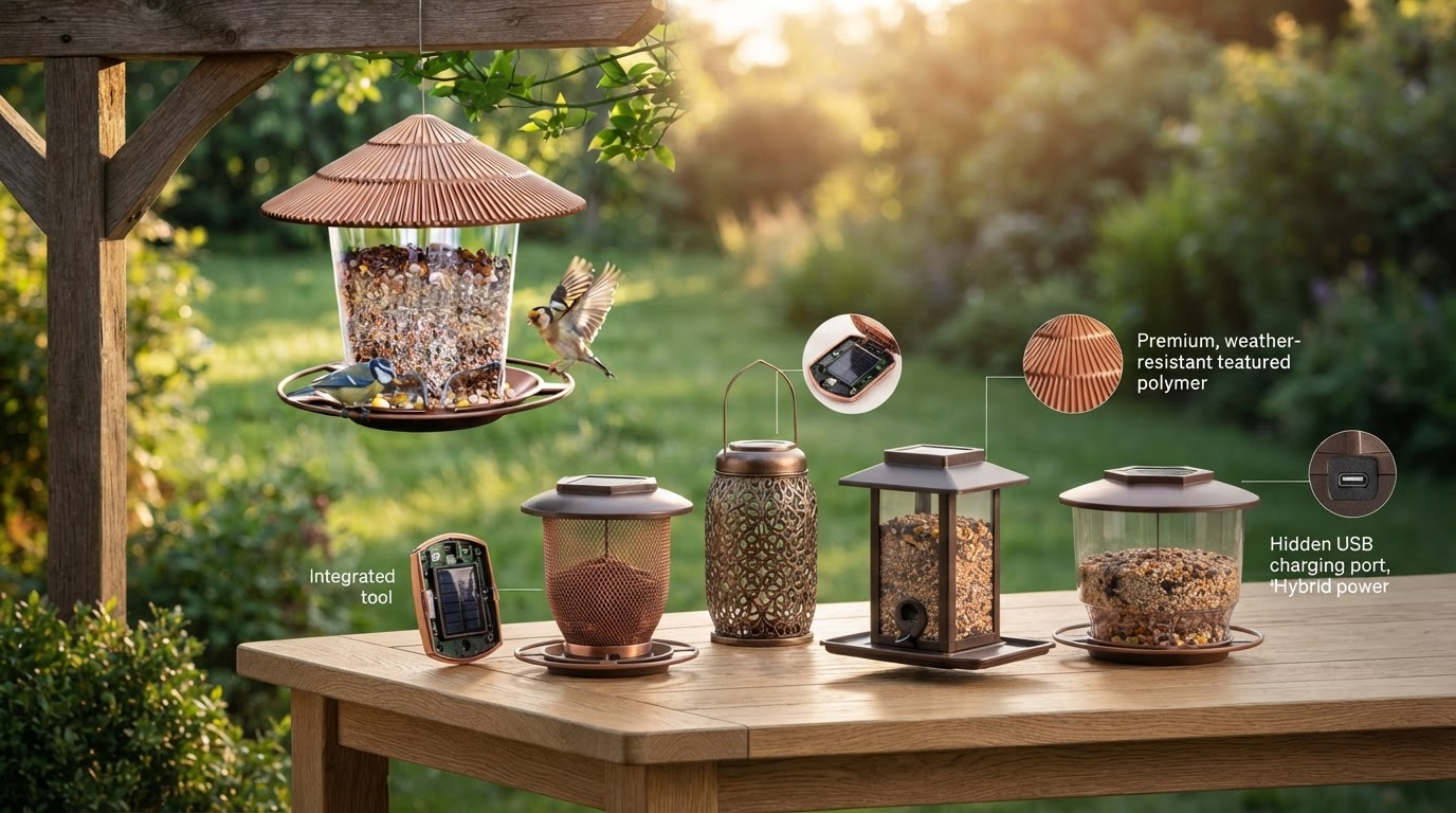 5 Must-Have Features in a Solar Bird Feeder Lantern