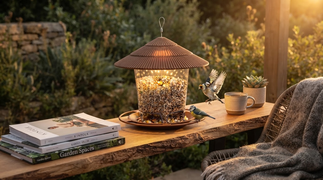 Solar Lantern Feeder: A Three-Axis Garden Lighting Review