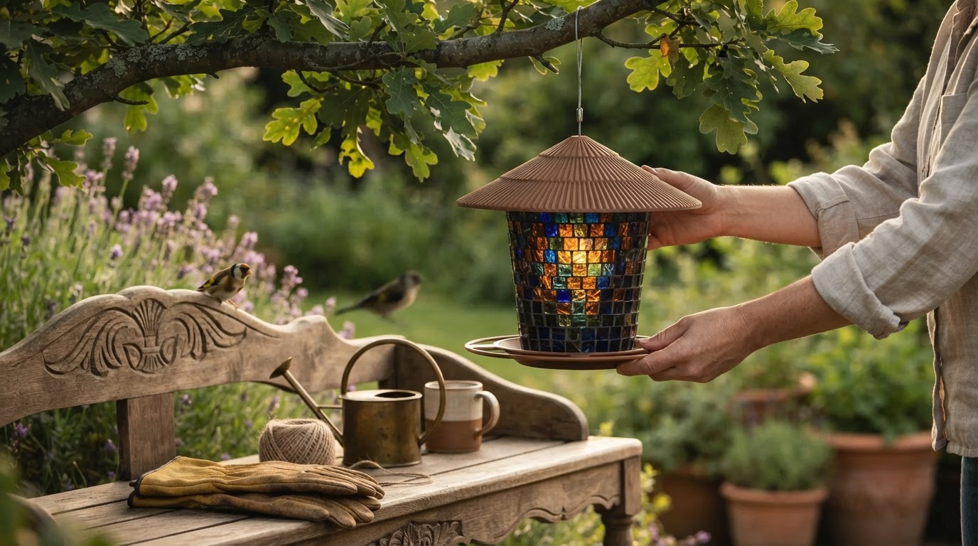 Is a Mosaic Solar Lantern Feeder Right for Your Garden?