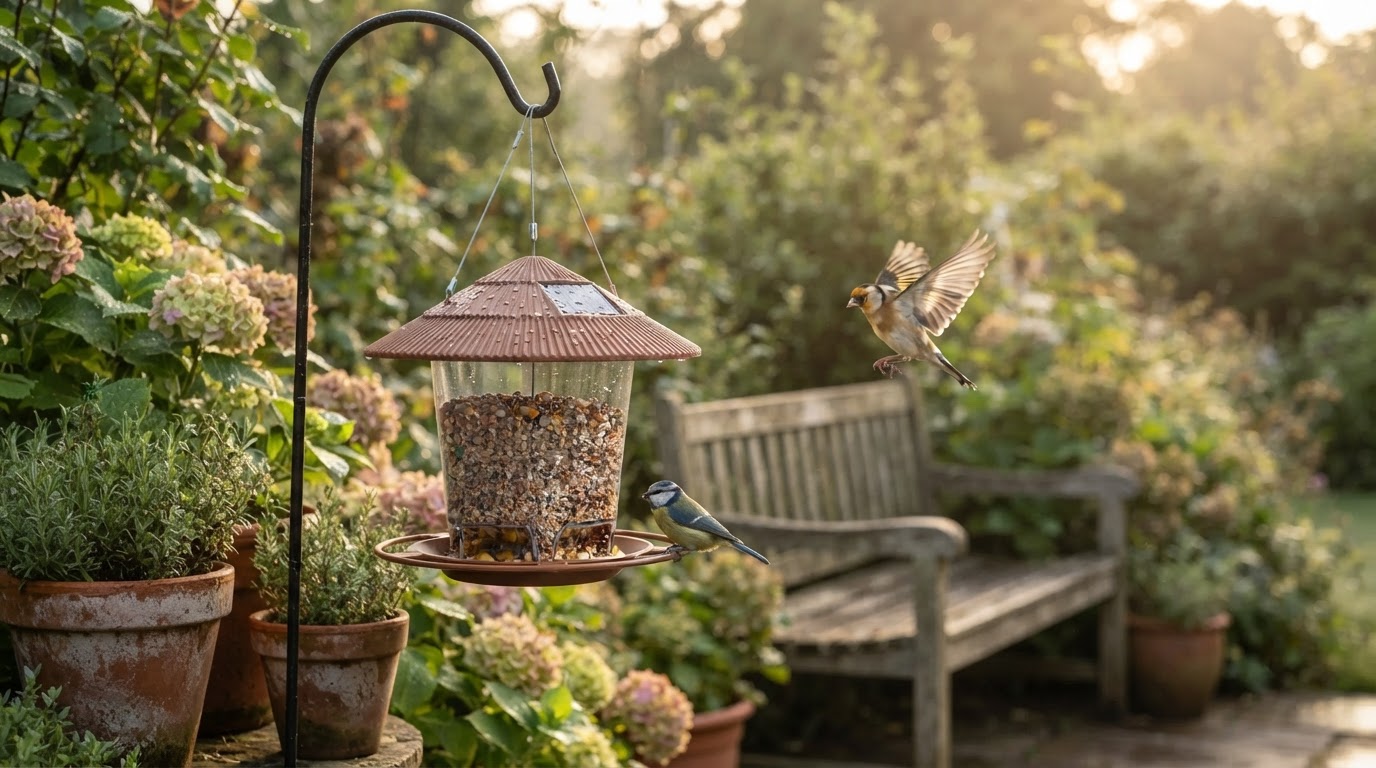 Is a waterproof solar light bird feeder durable?