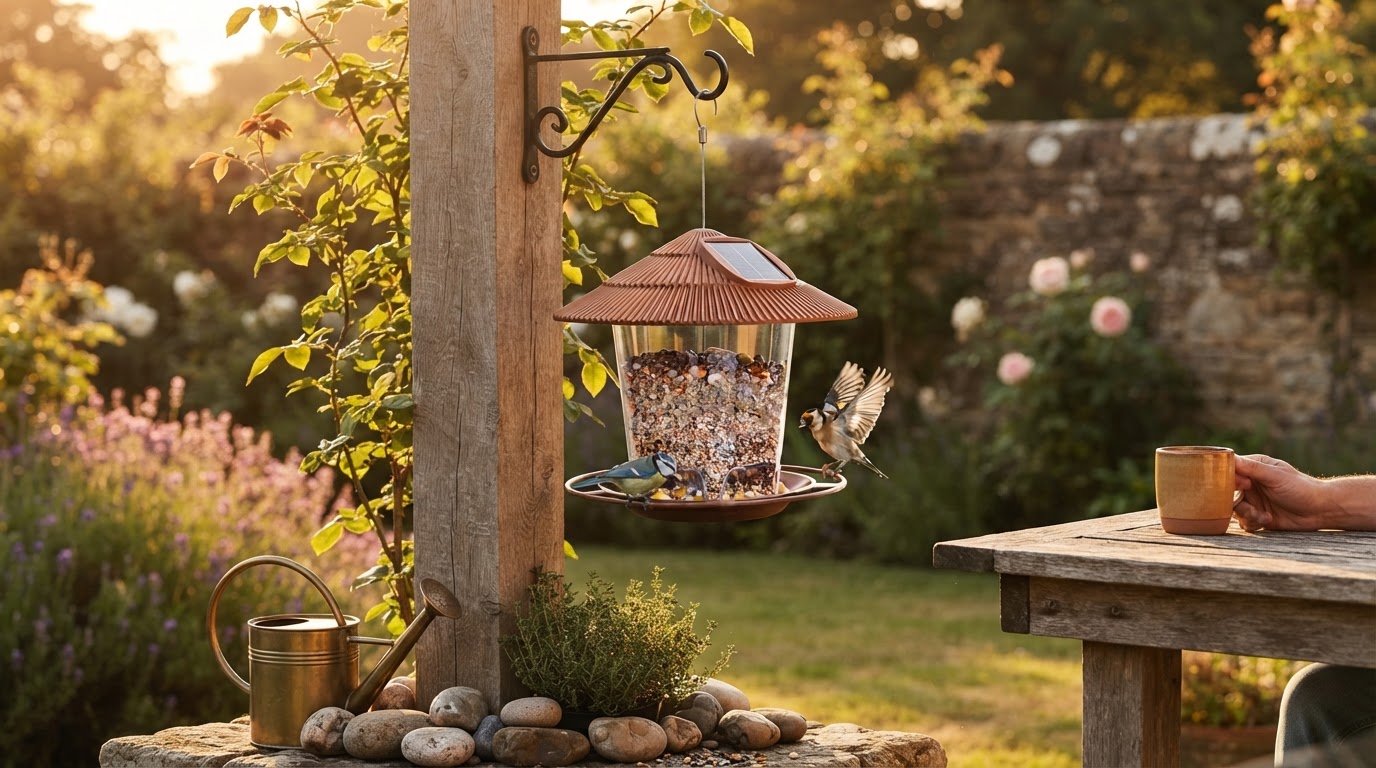 Why choose a Solar Lantern Feeder for wild birds?