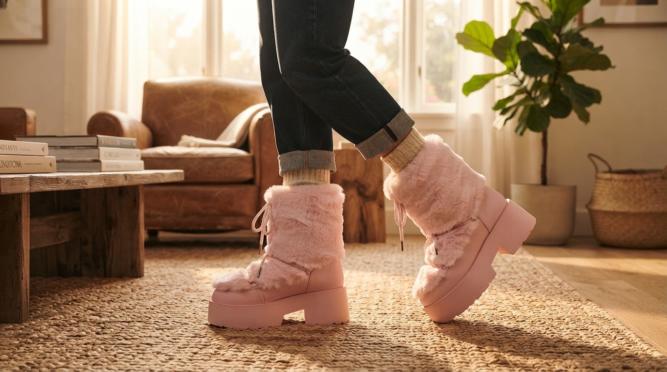 Do Faux Fur Mid-Calf Platform Boots provide stability?