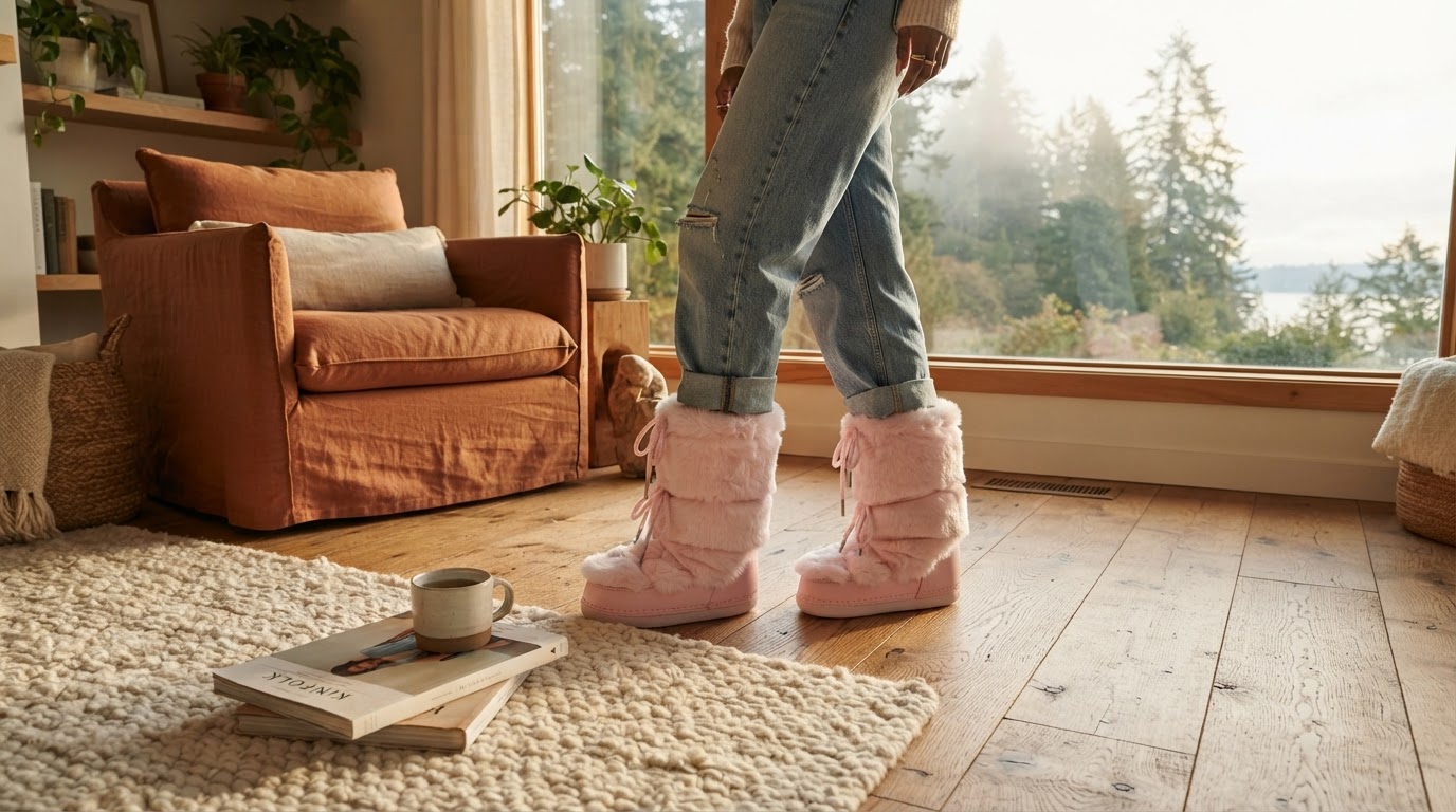 Are Faux Fur Mid-Calf Platform Boots Vegan and Durable?
