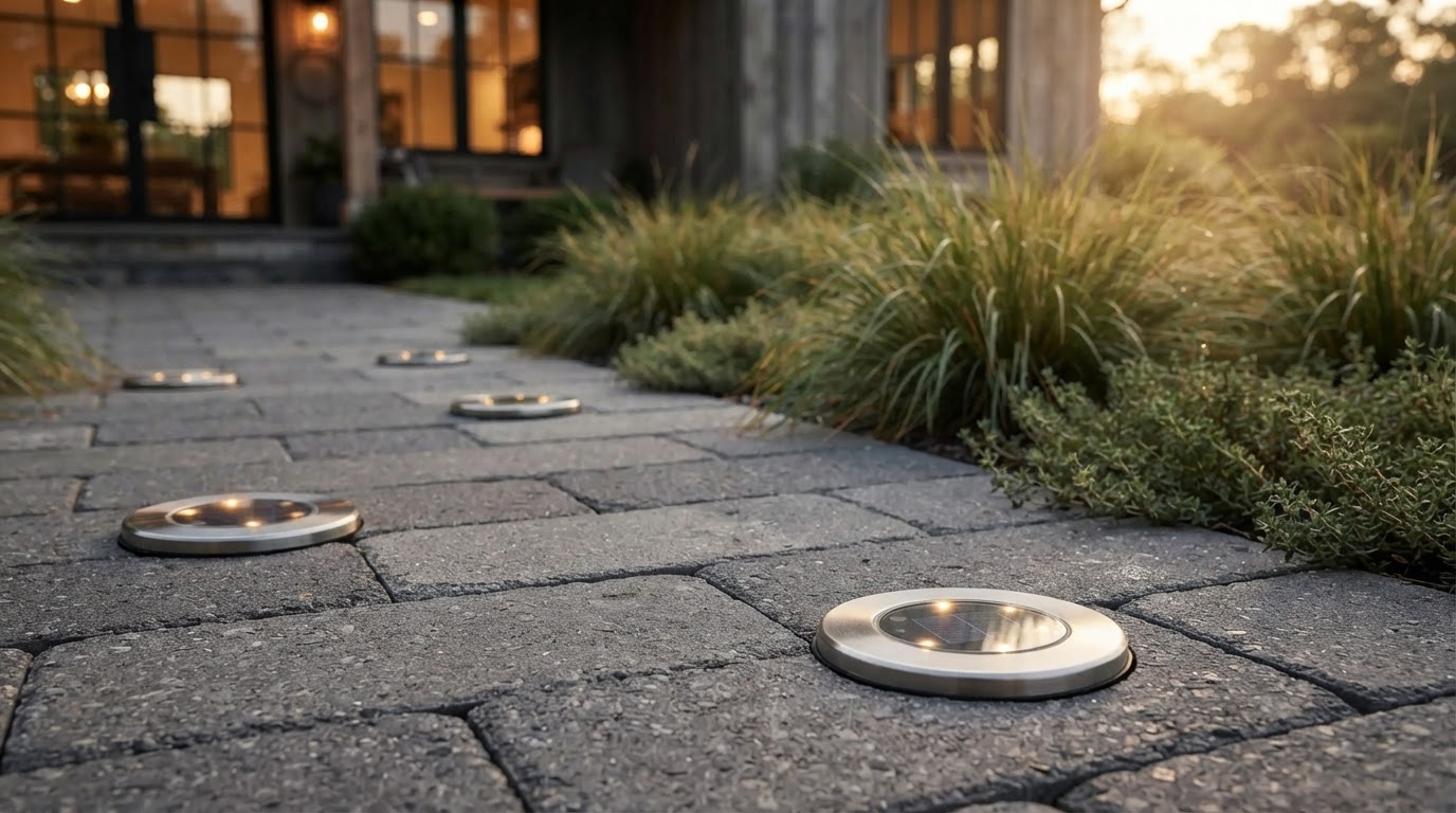 Which Solar Ground Lights work best for stone pavers?