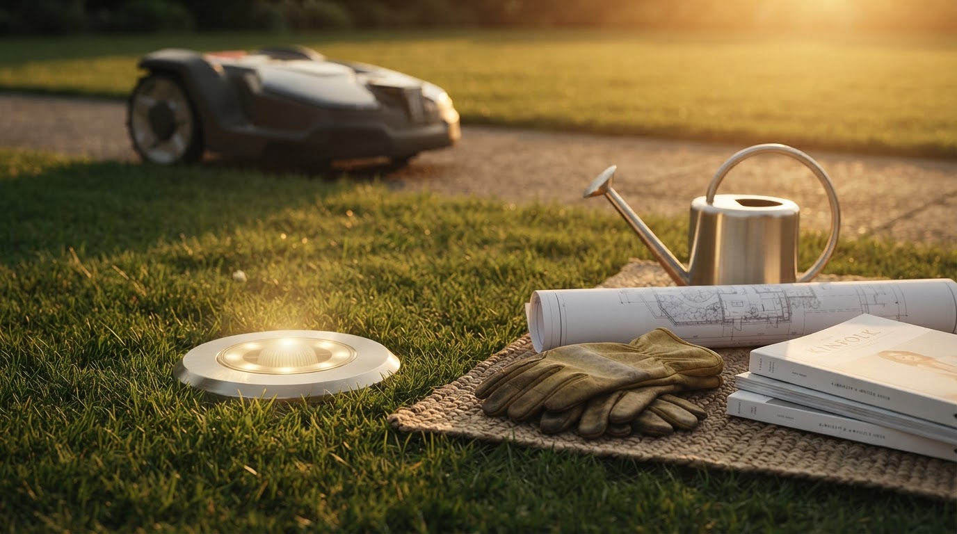 Mower-Safe Solar Ground Lights for Maintenance-Free Lawns