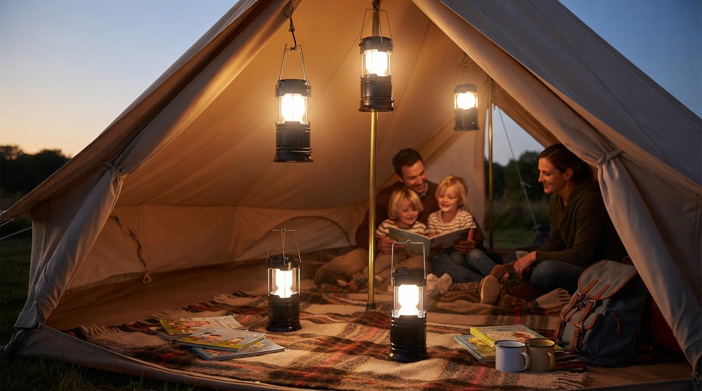 5 Best Tent Lighting Options for Family Camping Trips