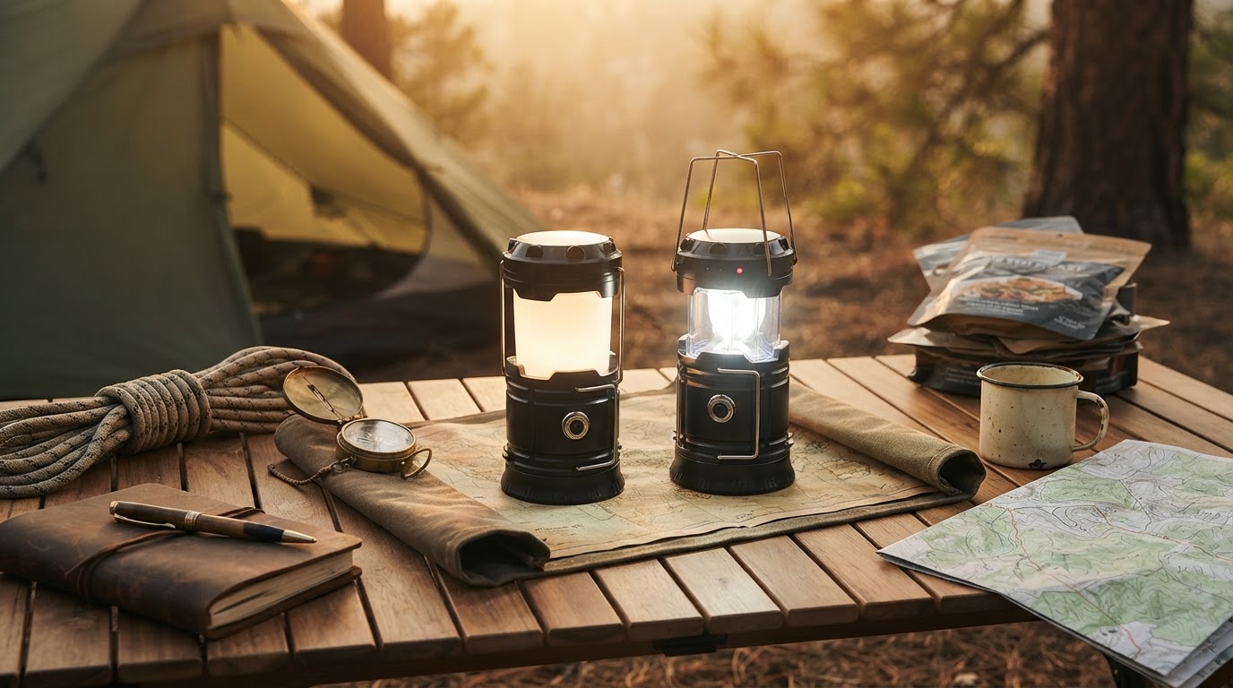 Should I use a Led Camping Lantern collapsible flashlight?