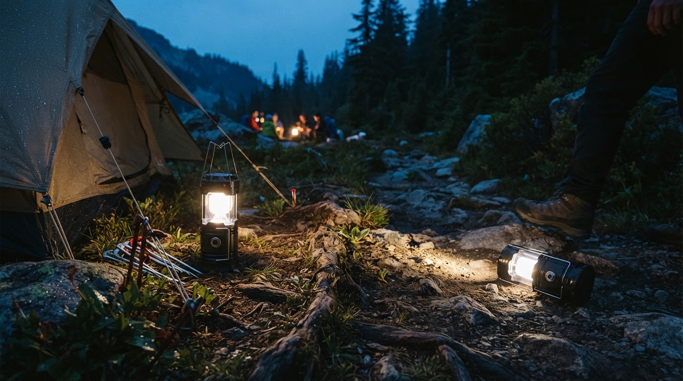 How to Set Up Emergency Lighting for Camp Night Safety