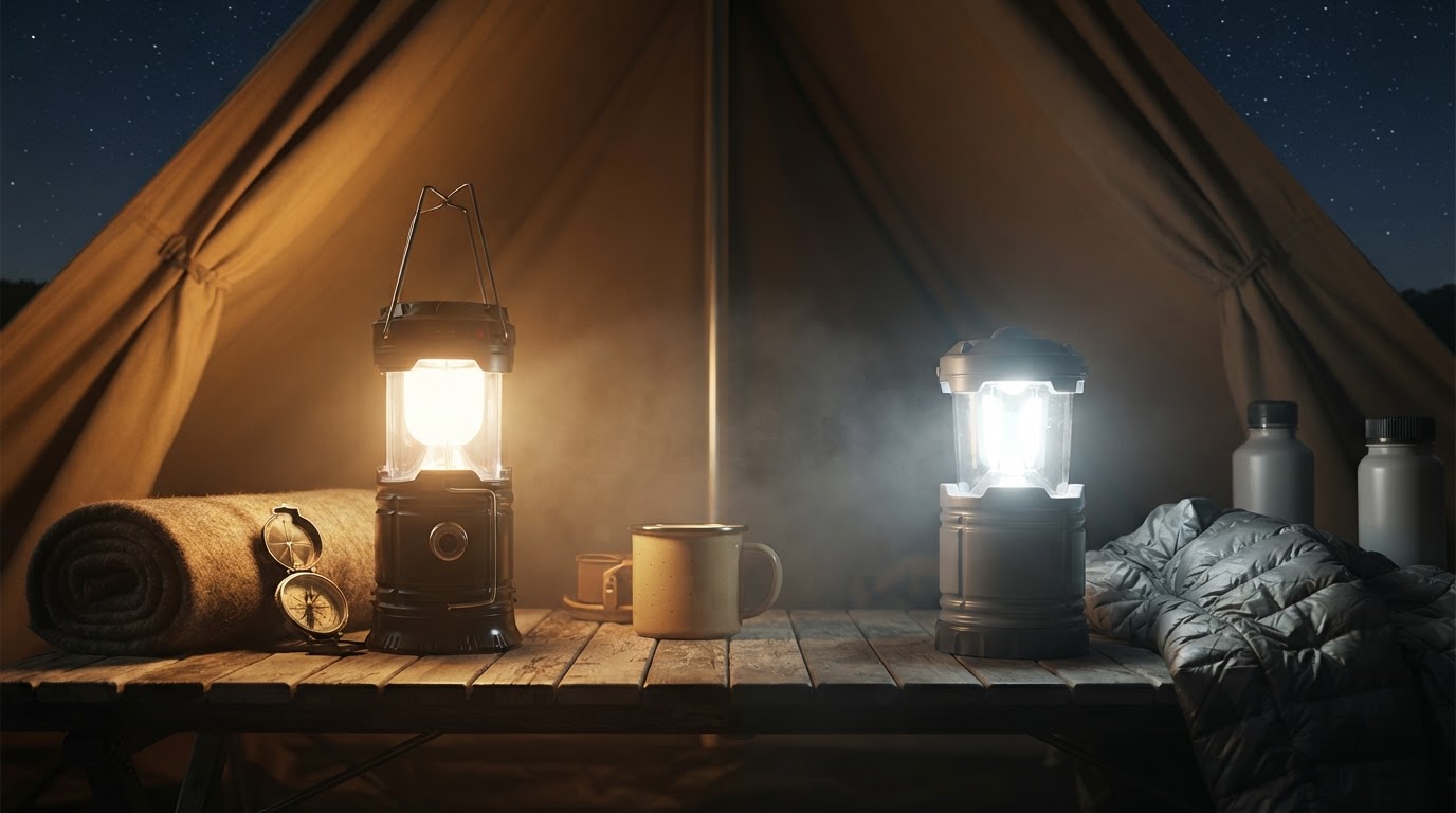 Is the Led Camping Lantern the brightest battery light?