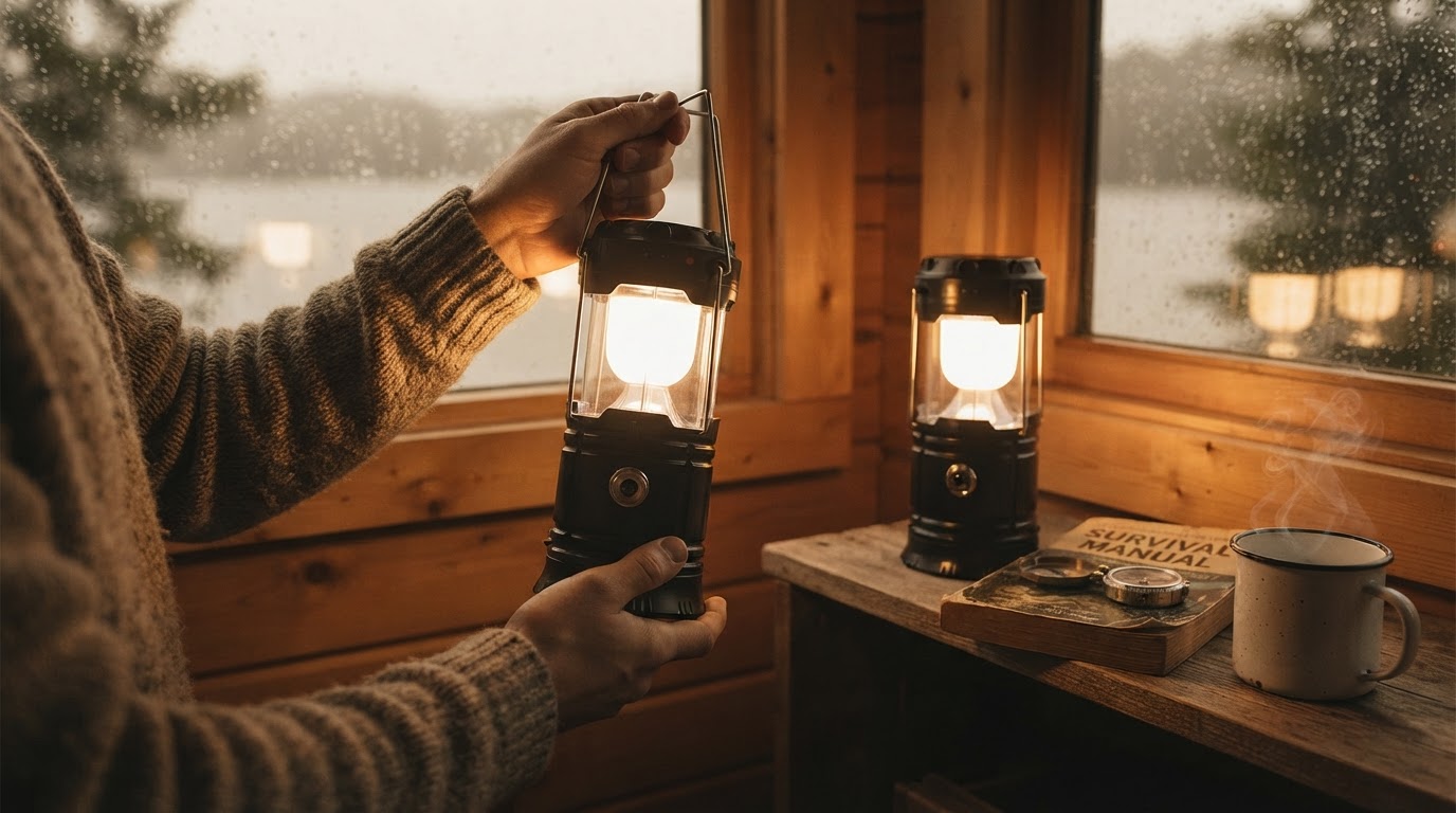 How waterproof is a Led Camping Lantern for survival?
