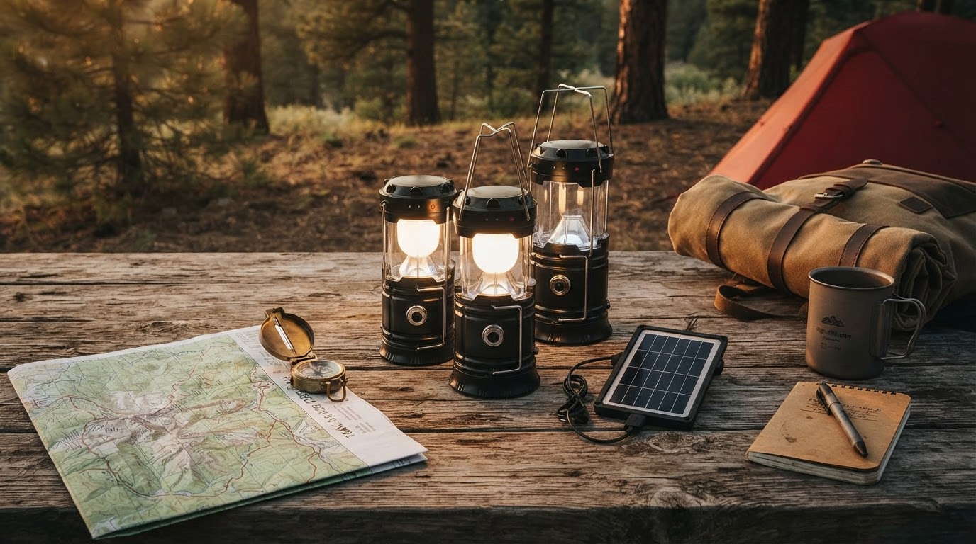 Optimizing Solar Powered Camping Light Performance Off-Grid