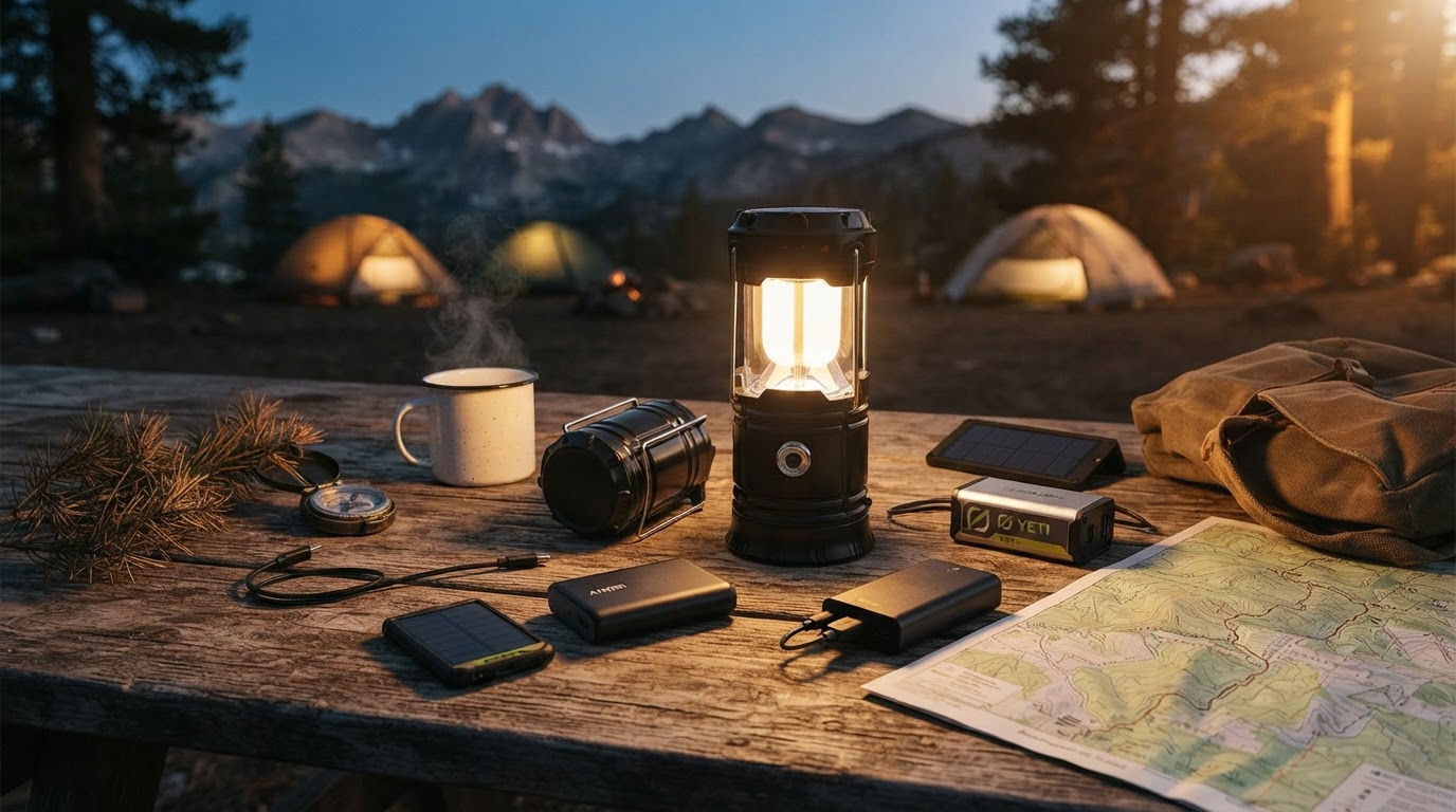 Reliable Led Camping Lantern Power for Remote Sites