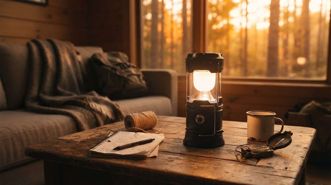 How does a vintage Led Camping Lantern perform in the field?
