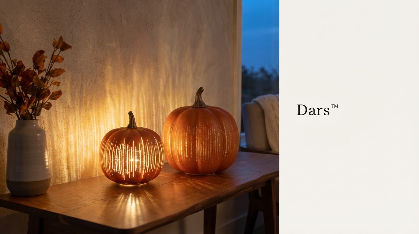 Selecting Starry Night Glass Pumpkins for Luxury Interiors