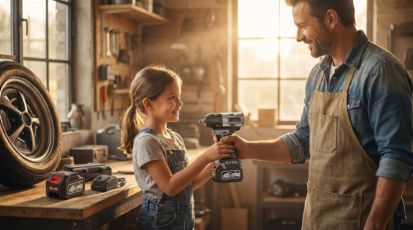 How do I use the Madebut 3-Speed Cordless Impact Wrench Kit?