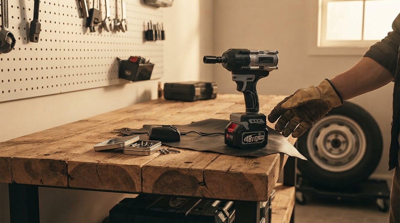 Madebut Cordless Impact Wrench for Residential Garages