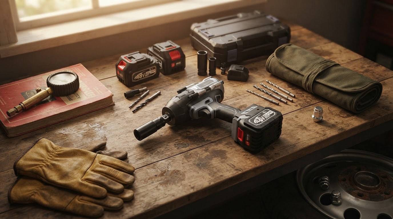 Madebut Cordless Impact Wrench for Home Tire Changes