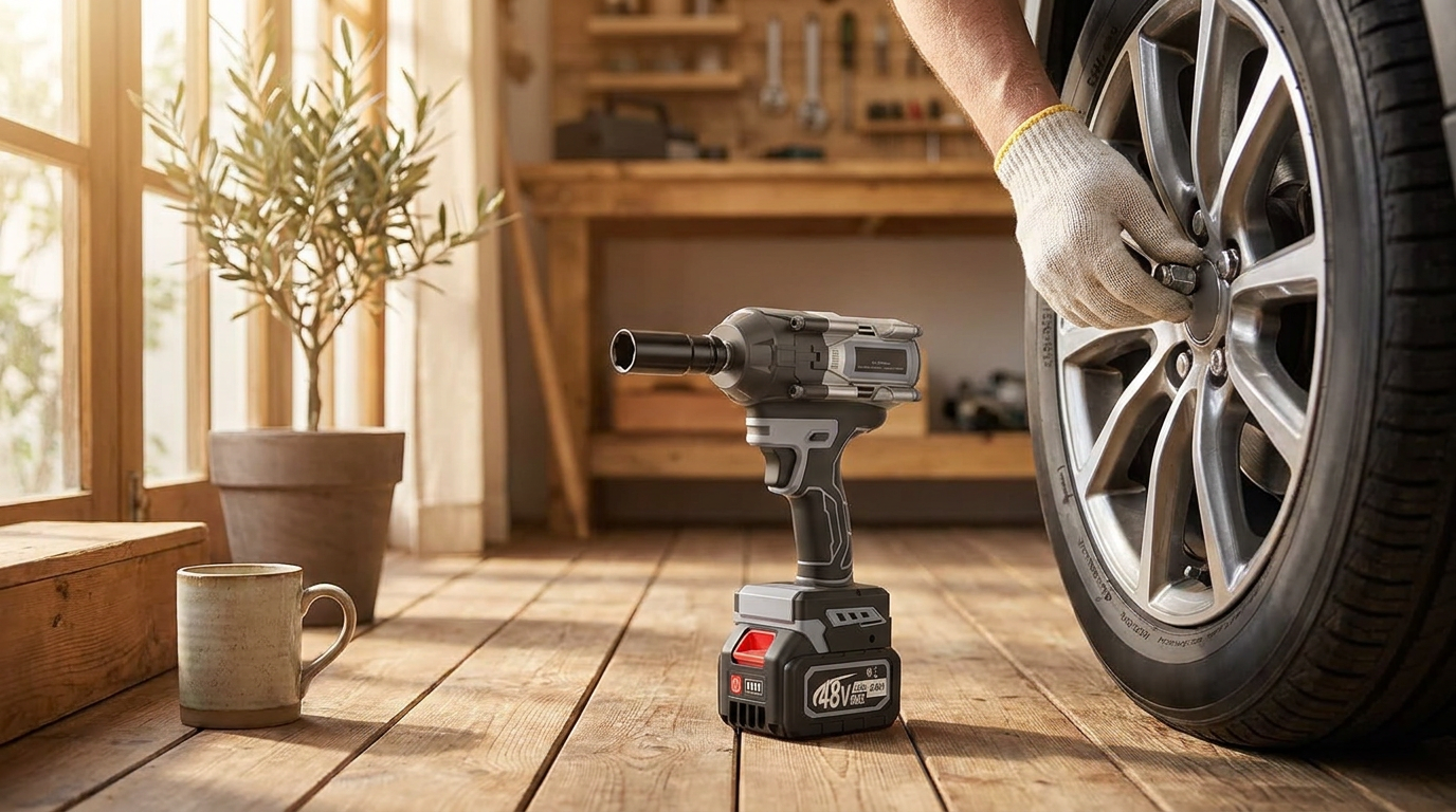 Can I use the Madebut Cordless Impact Wrench for tires?
