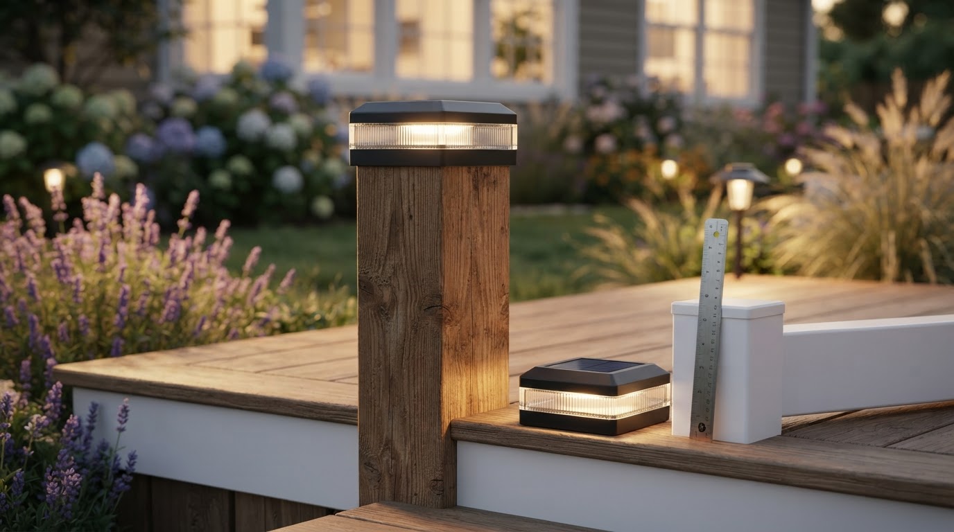 How do I choose the right 4x4 Solar Fence Post Lights?