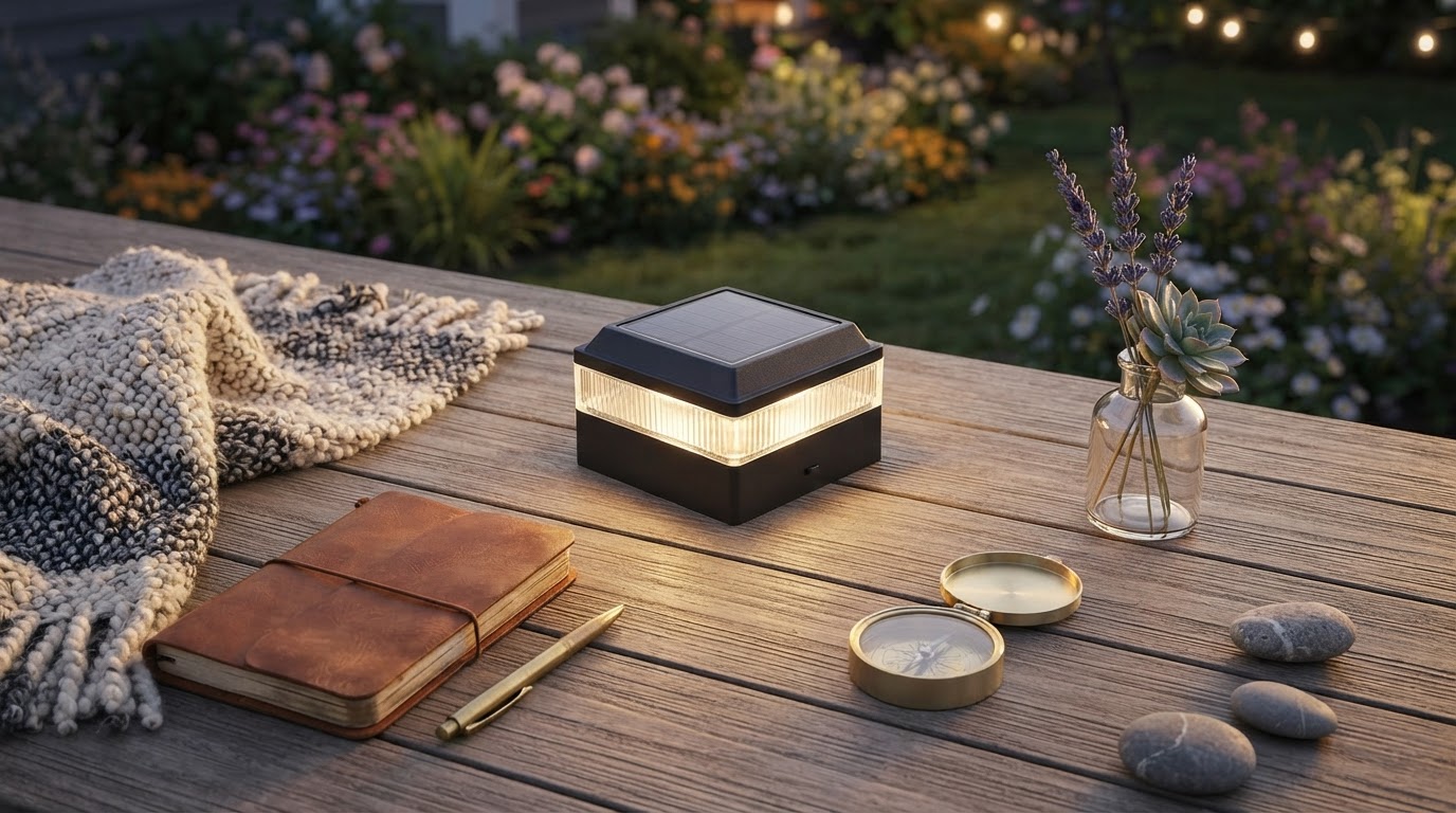 Integrating Modern Solar Pillar Lights into Landscapes
