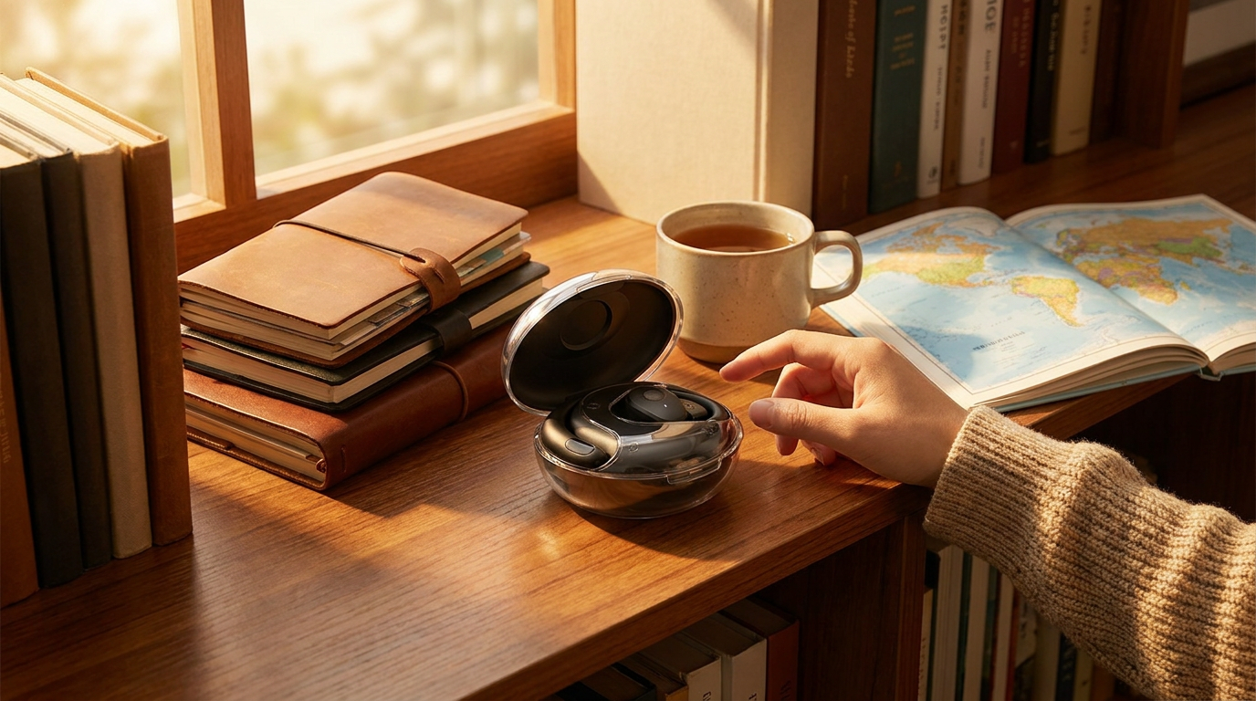 AI Powered Wireless Translation Headphones Selection Logic