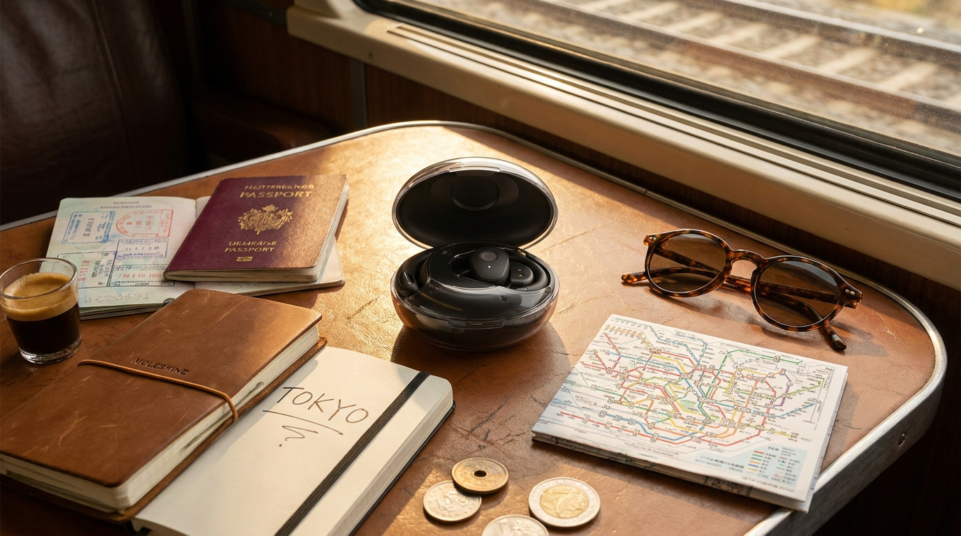 Navigating Foreign Transit with Translation Headphones