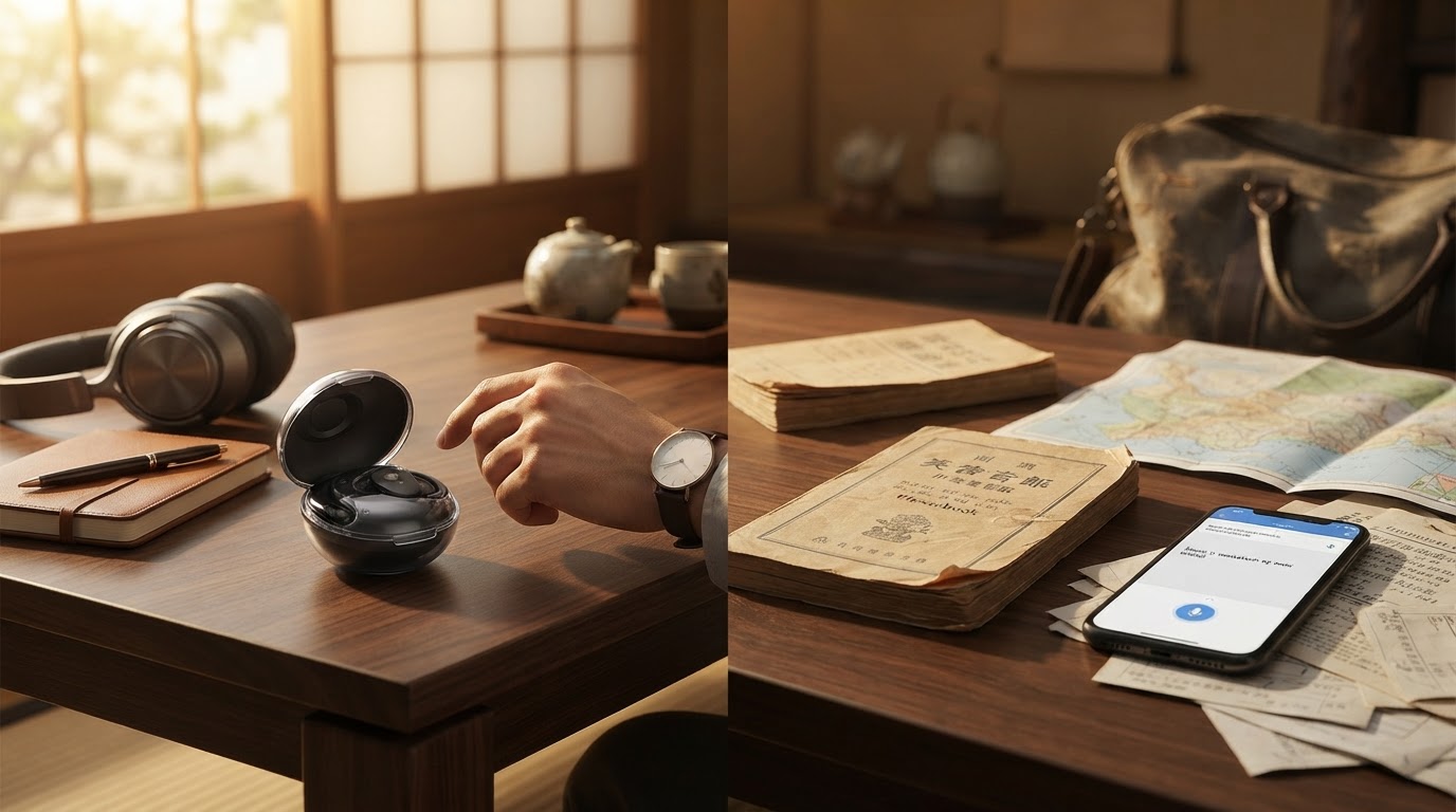Bluetooth Translation Earbuds vs Traditional Translation Apps