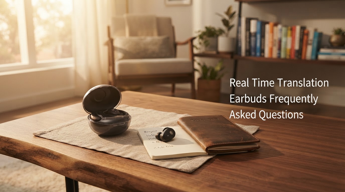 Real Time Translation Earbuds Frequently Asked Questions