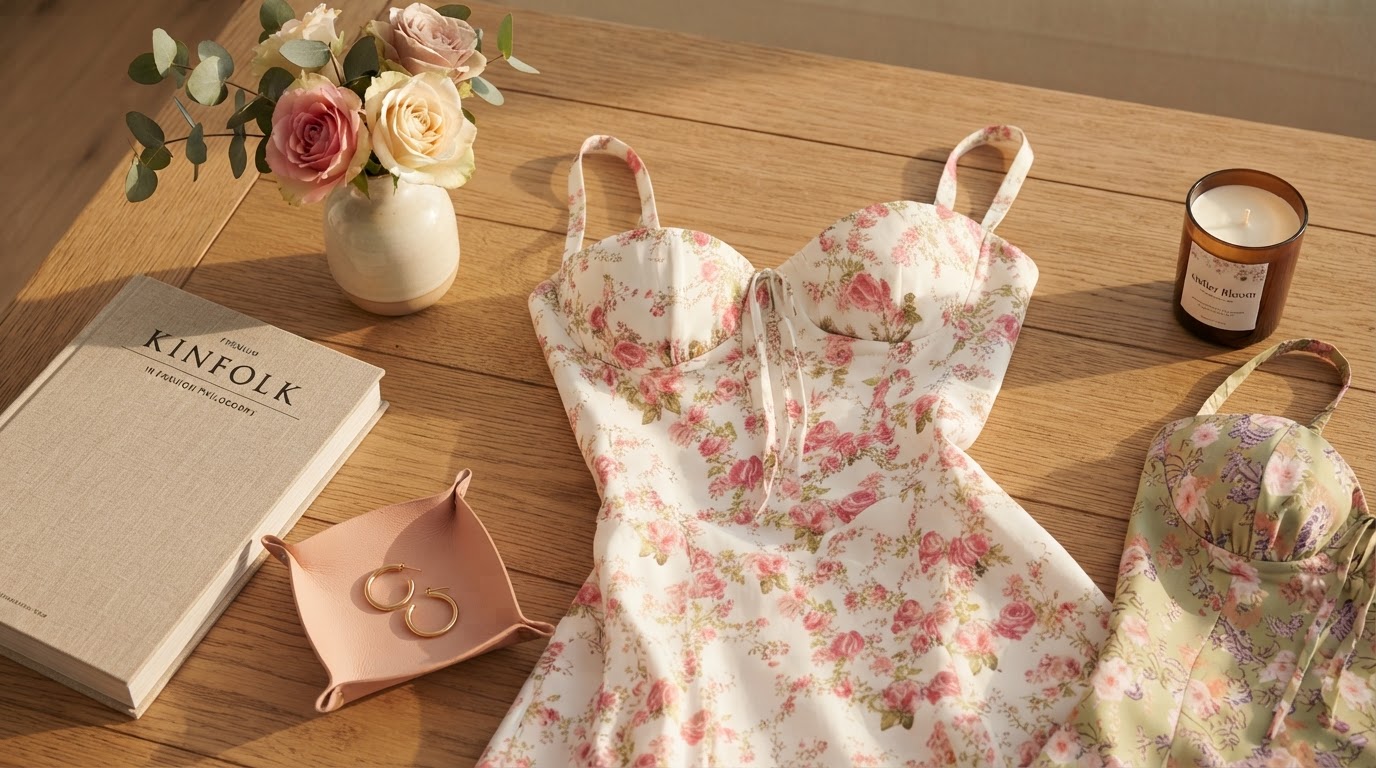 Floral Bustier Midriff Dress: Our Commitment to Quality