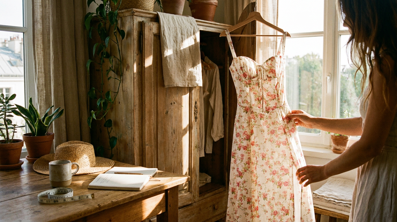 Does the Floral Bustier Midriff Waist Shaper Dress work?