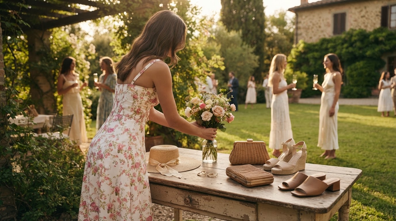 Garden Party Outfit Etiquette FAQ: How to Style a Bustier Sundress for Any Event
