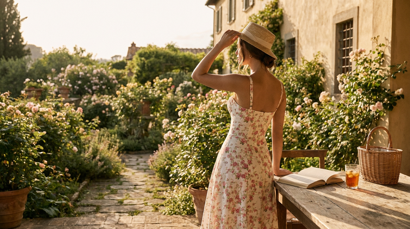 Mastering Your Silhouette with the Floral Bustier Dress