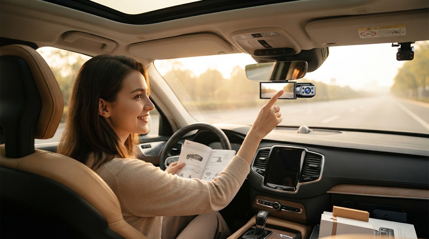 A 4-Step Setup for 4K Dual Camera Dash Cam Systems