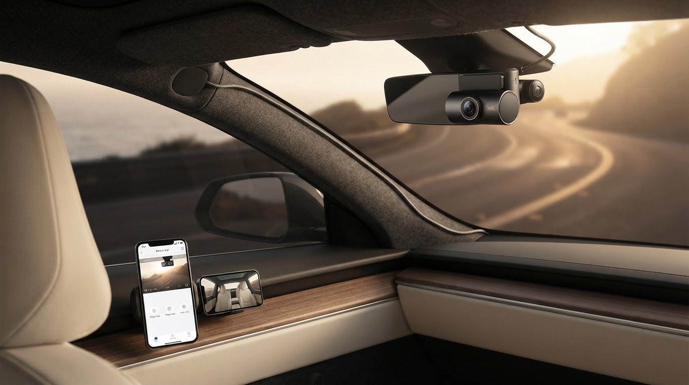 Baseus Solar 4K Deal Challenges Dual Camera Dash Cam