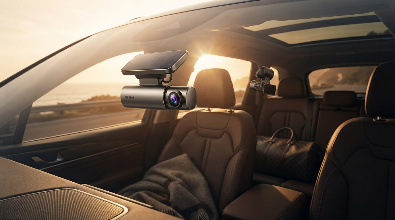 Baseus Solar 4K Deal Hits as Dual Camera Dash Cam Gains Ground