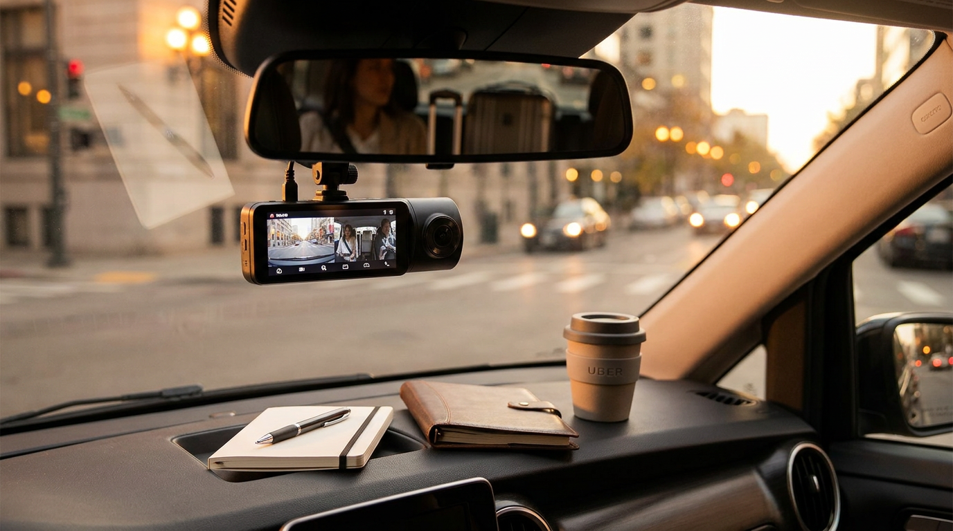 What is the Best Dash Cam for Rideshare Drivers?