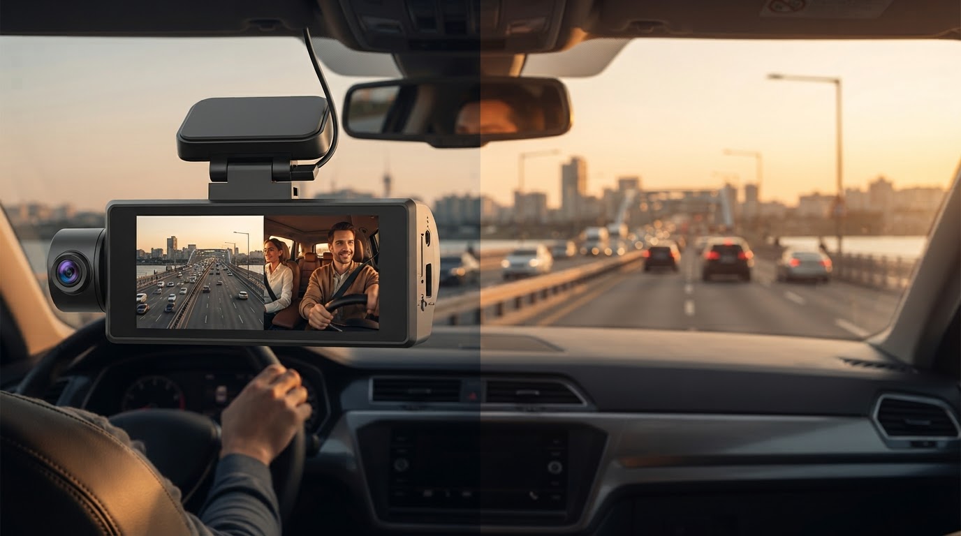 Why choose a Dual Camera Dash Cam with interior camera?