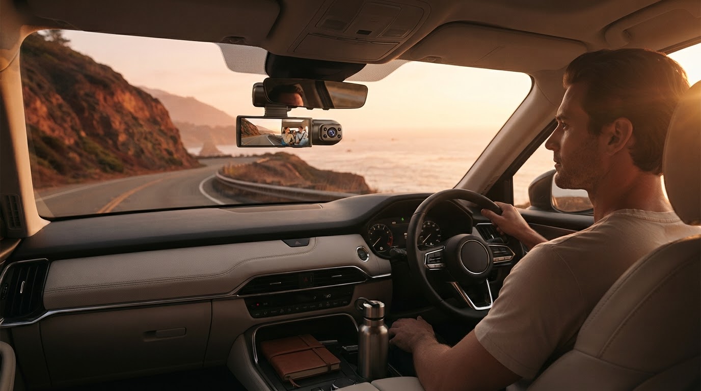 Dual Camera Dash Cam Rivals Rove R2 4K Summer Deal