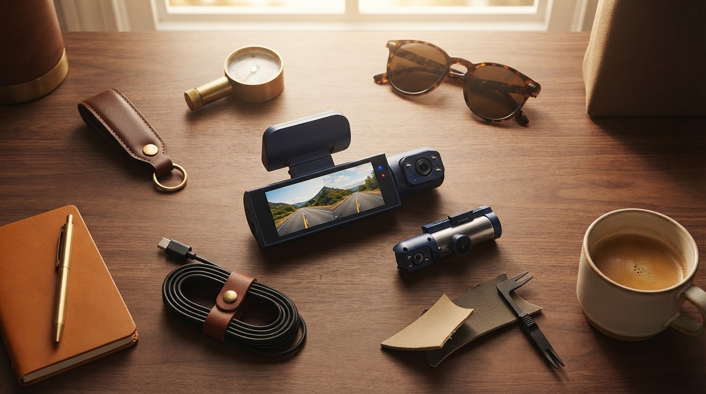 What defines a hidden Dual Camera Dash Cam?