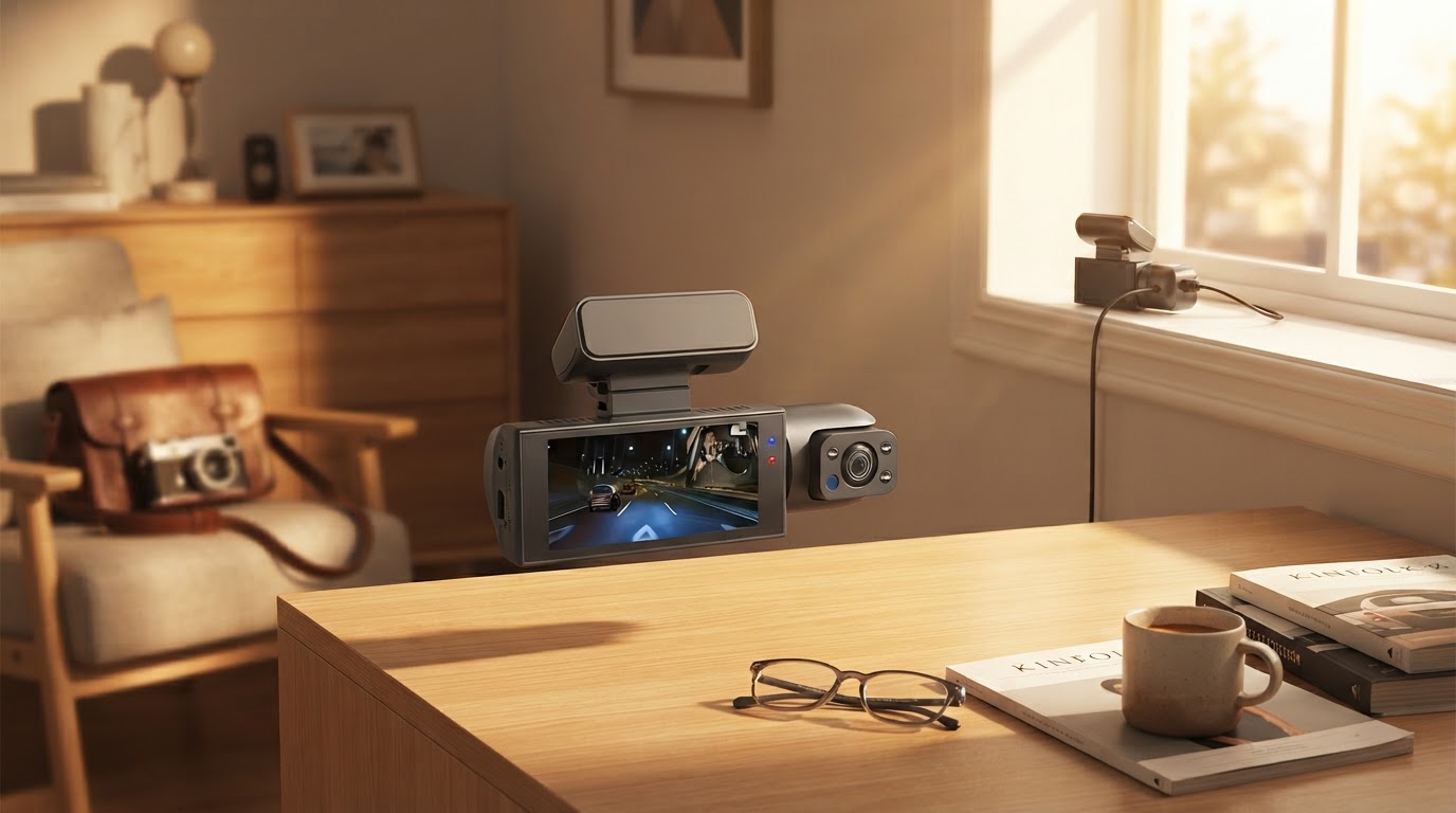 Can a Dual Camera Dash Cam run without visible wires?